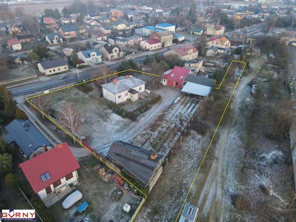 Działka inwestycyjna 4 570 m², Sulejów