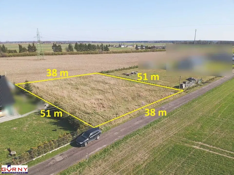 Działka budowlana 2 000 m², Longinówka