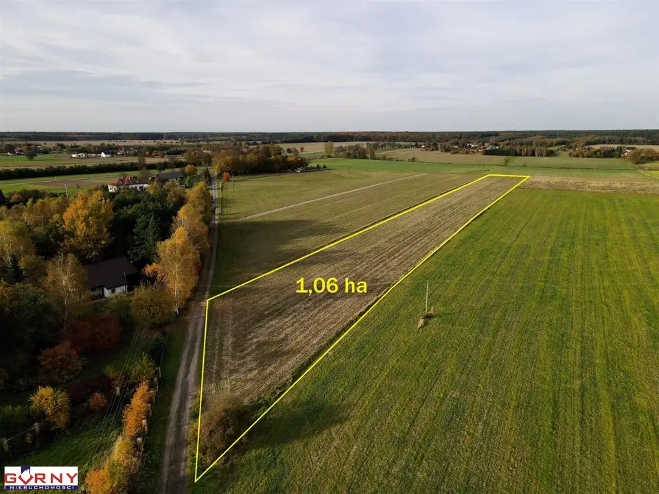 Działka budowlana 1,06 ha, Koło