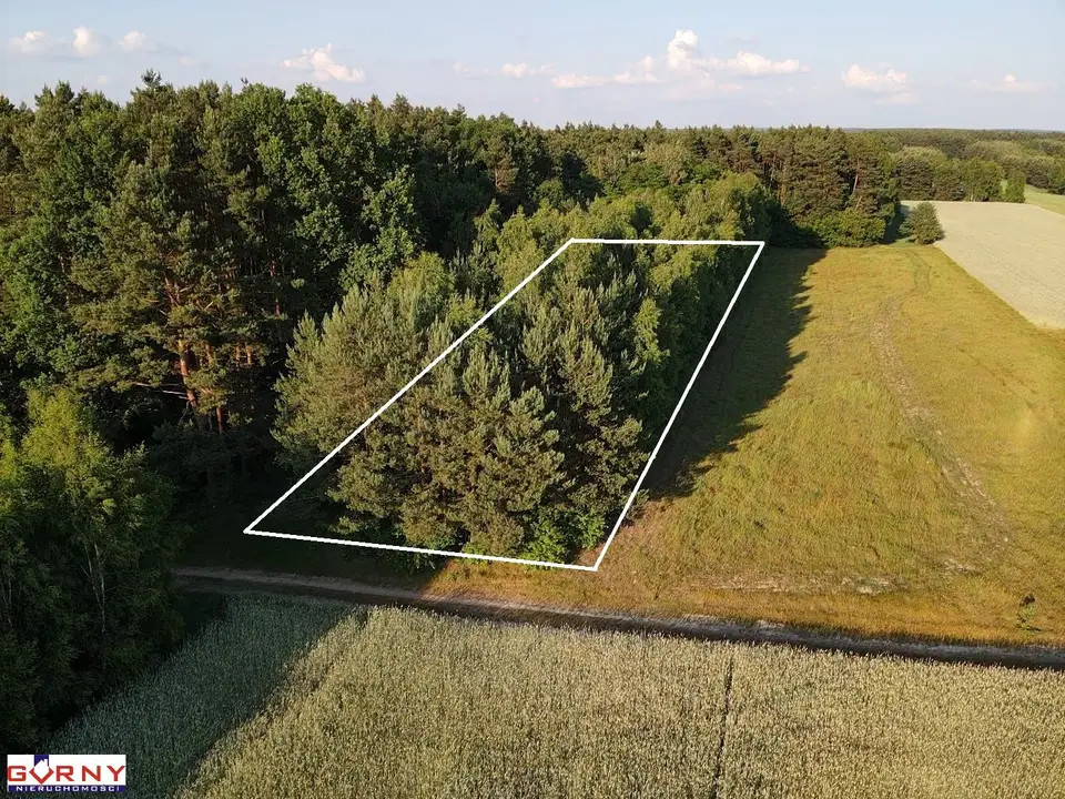 Działka rolna 4 000 m², Bąkowa Góra