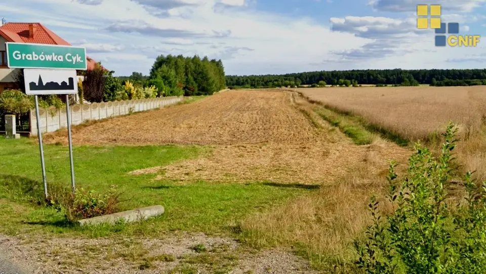 Działka budowlana i rolna 6 286 m², Grabówka
