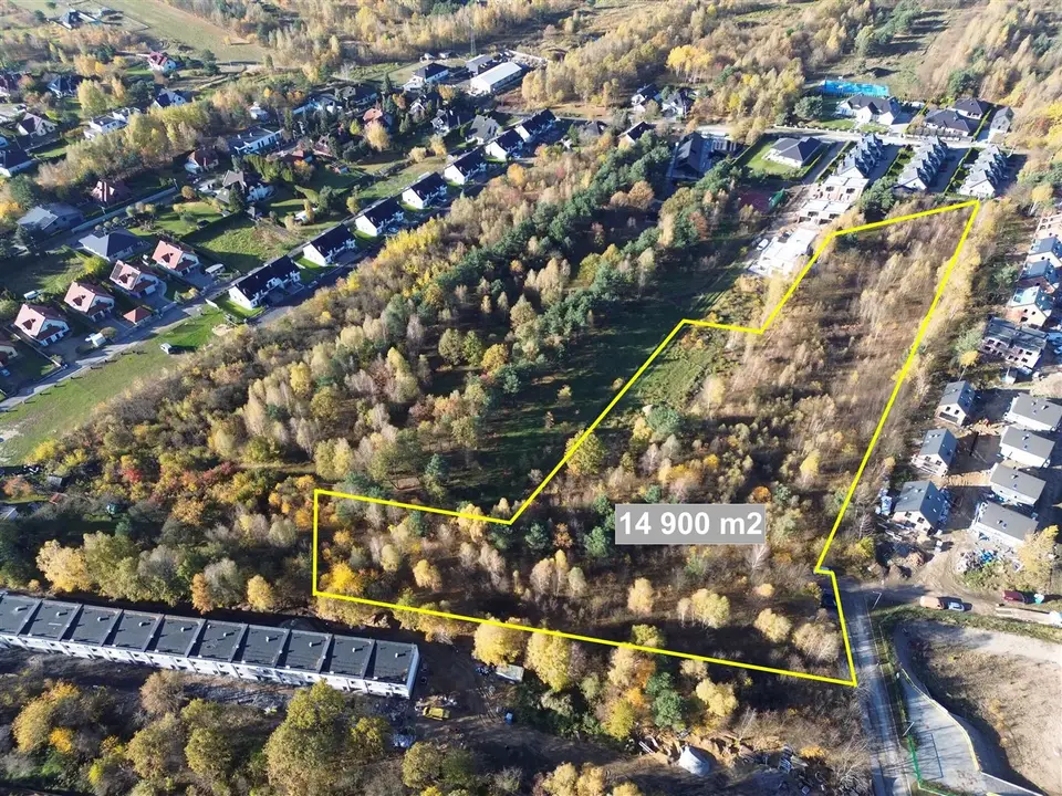 Działka budowlana 1,49 ha, Częstochowa, Północ