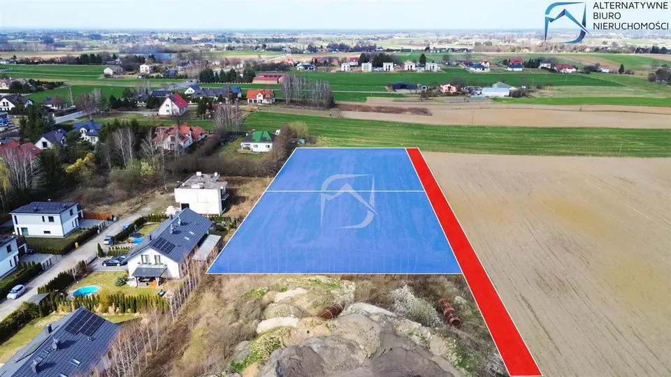 Działka budowlana 3 000 m², Snopków