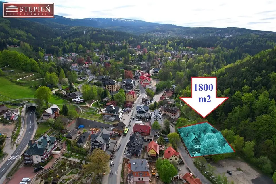Działka budowlana i inwestycyjna 1 825 m², Karpacz