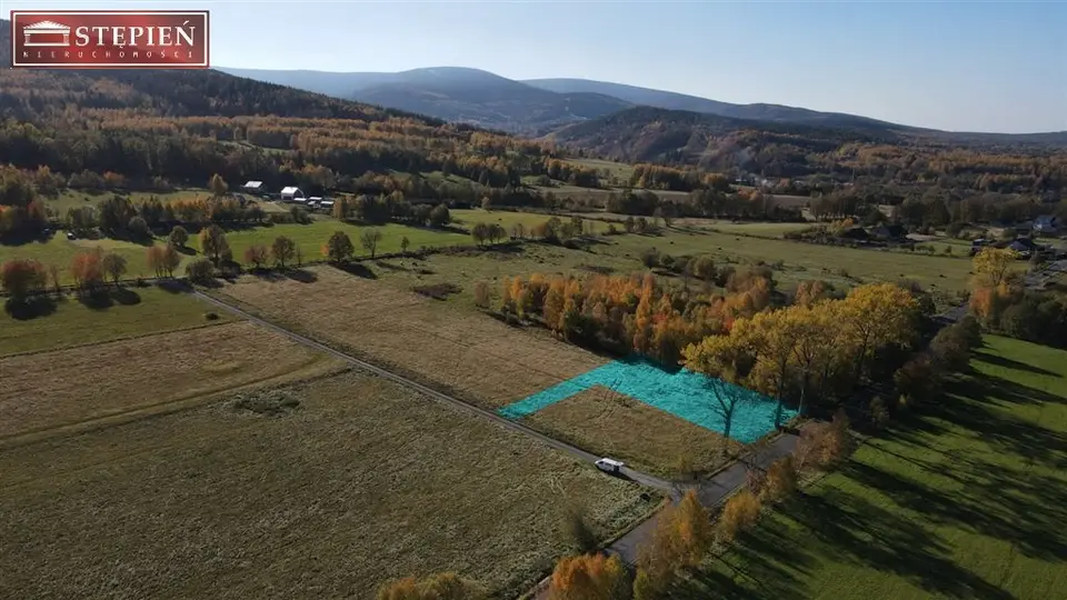 Działka budowlana 2 044 m², Krobica