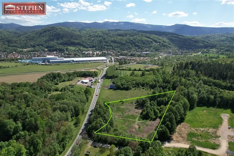 Działka budowlana i inwestycyjna 1,38 ha, Piechowice, Pakoszów