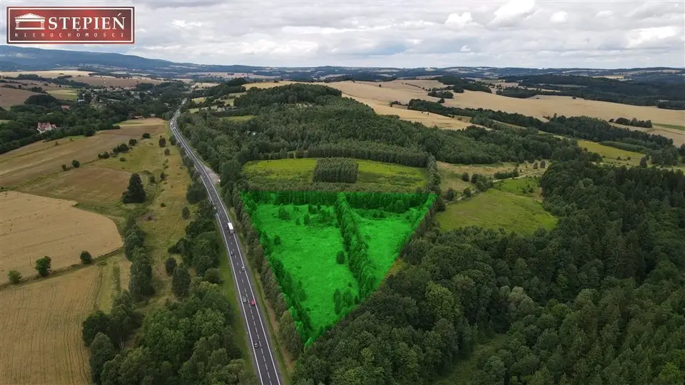 Działka budowlana 1,44 ha, Rybnica