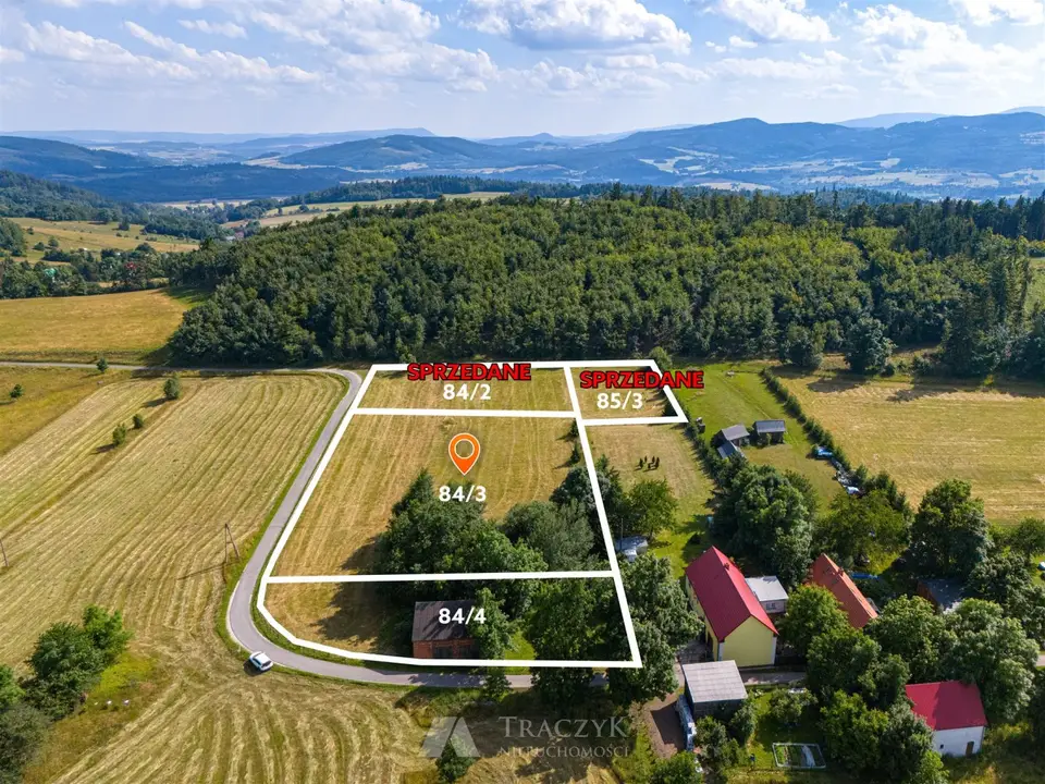 Działka budowlana 5 036 m², Pastewnik