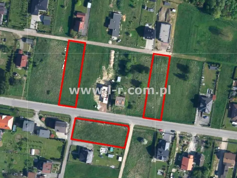 Działka budowlana 1 249 m², Gorzyczki