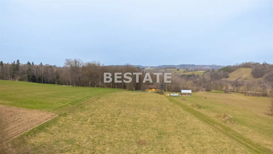 Działka budowlana 1 300 m², Ryglice, Joniny
