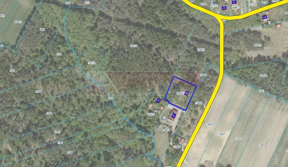 Działka budowlana i inwestycyjna 1 900 m², Wierzchowiska Dolne