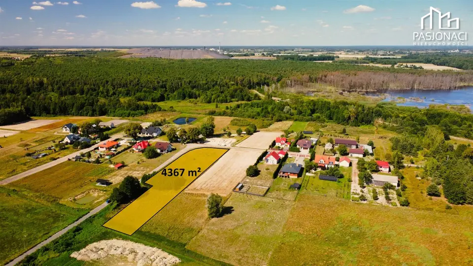 Działka budowlana i rolna 4 367 m², Wesołówka