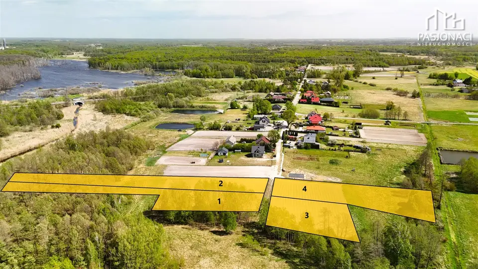 Działka budowlana 3 800 m², Wesołówka