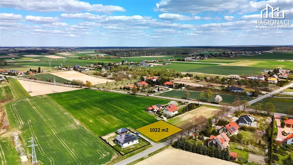 Działka budowlana 1 022 m², Żabia Wola
