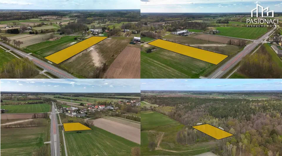Działka budowlana, inwestycyjna i leśna 1,28 ha, Juliopol