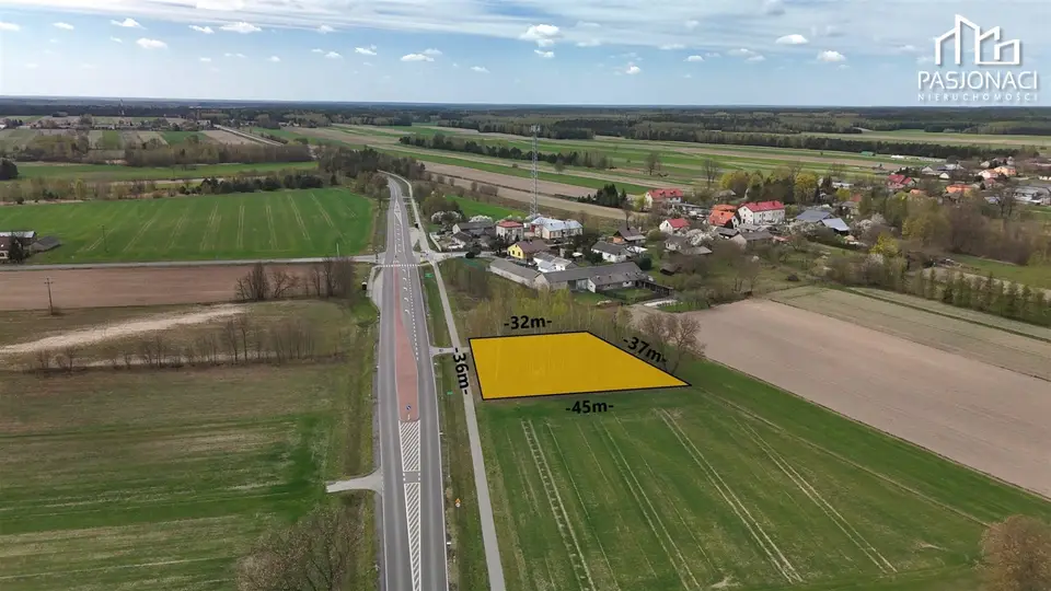 Działka budowlana 1 300 m², Juliopol