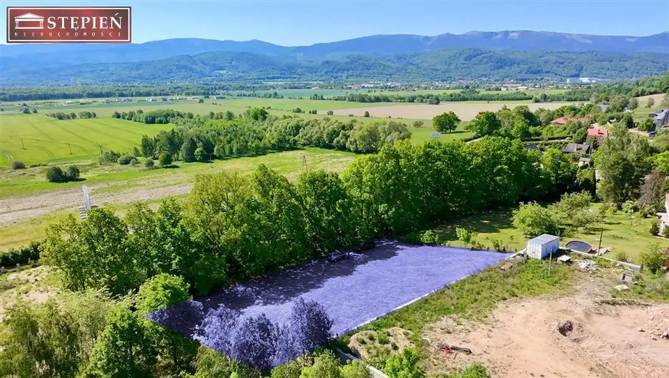 Działka budowlana 1 542 m², Wojcieszyce