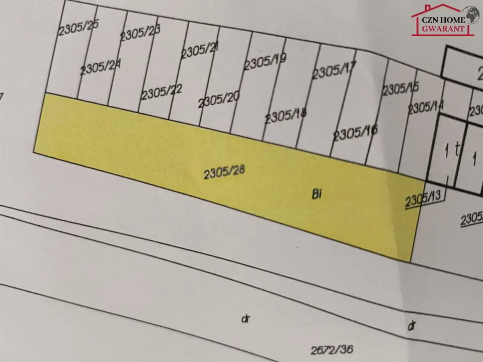 Działka budowlana i inwestycyjna 564 m², Mińsk Mazowiecki