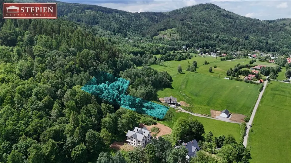 Działka budowlana 4 046 m², Miłków