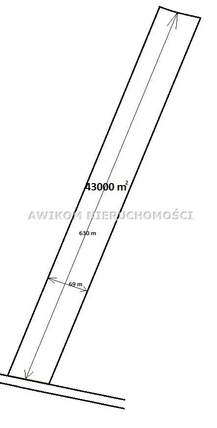 Działka rolna 4,3 ha, Nowy Łajszczew