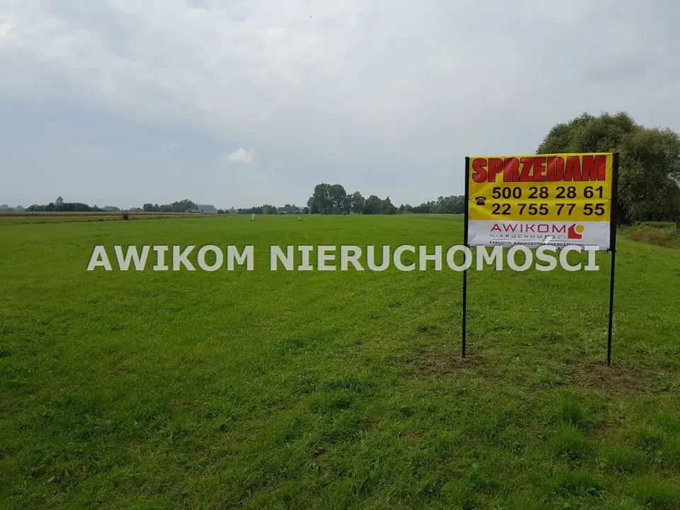 Działka budowlana 3 002 m², Baranów