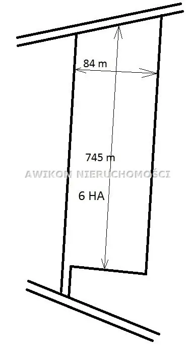 Działka rolna 6 ha, Zator