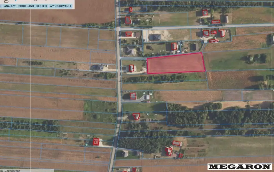 Działka budowlana i rolna 4 900 m², Mazówki
