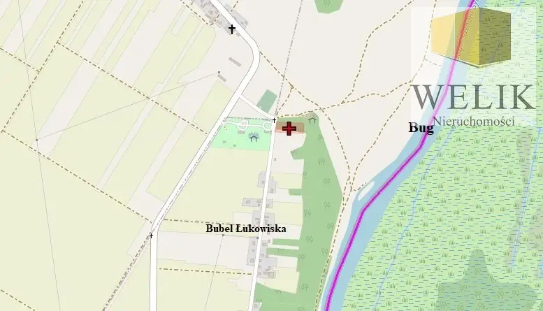 Działka budowlana 5 803 m², Bubel-Łukowiska