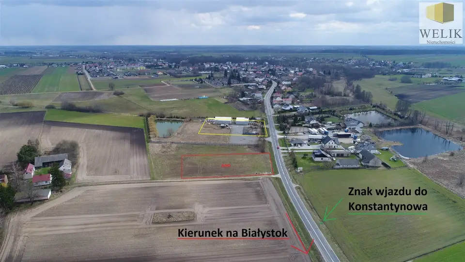 Działka budowlana 5 898 m², Wandopol