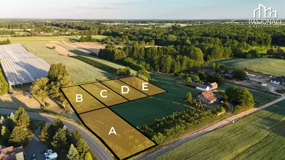 Działka budowlana 2 100 m², Miłocin