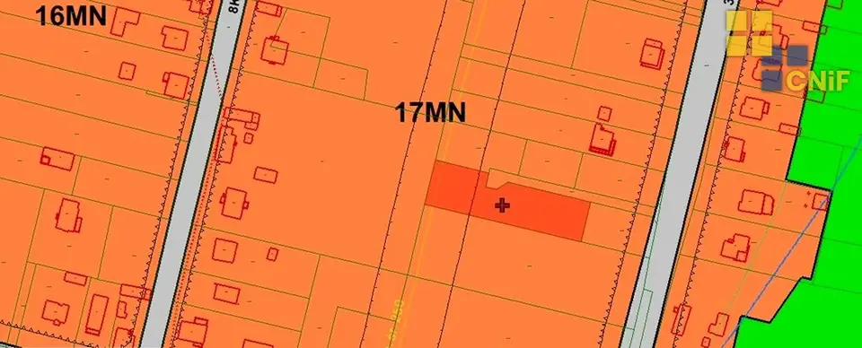 Działka budowlana 1 873 m², Kolonia Poczesna