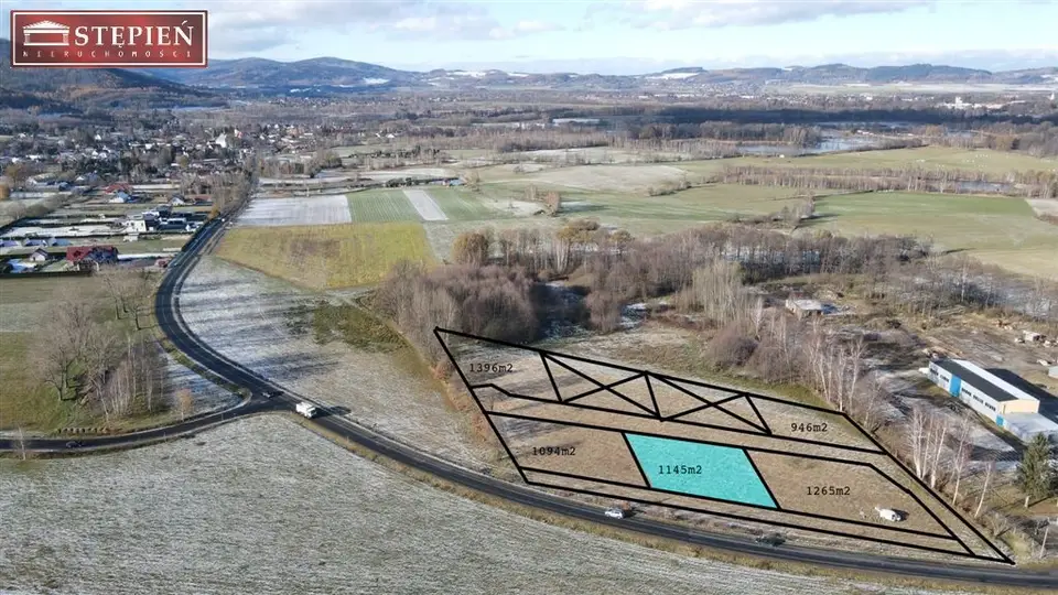 Działka budowlana 1 145 m², Marczyce