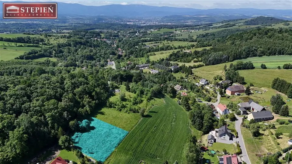 Działka budowlana 1 664 m², Dziwiszów