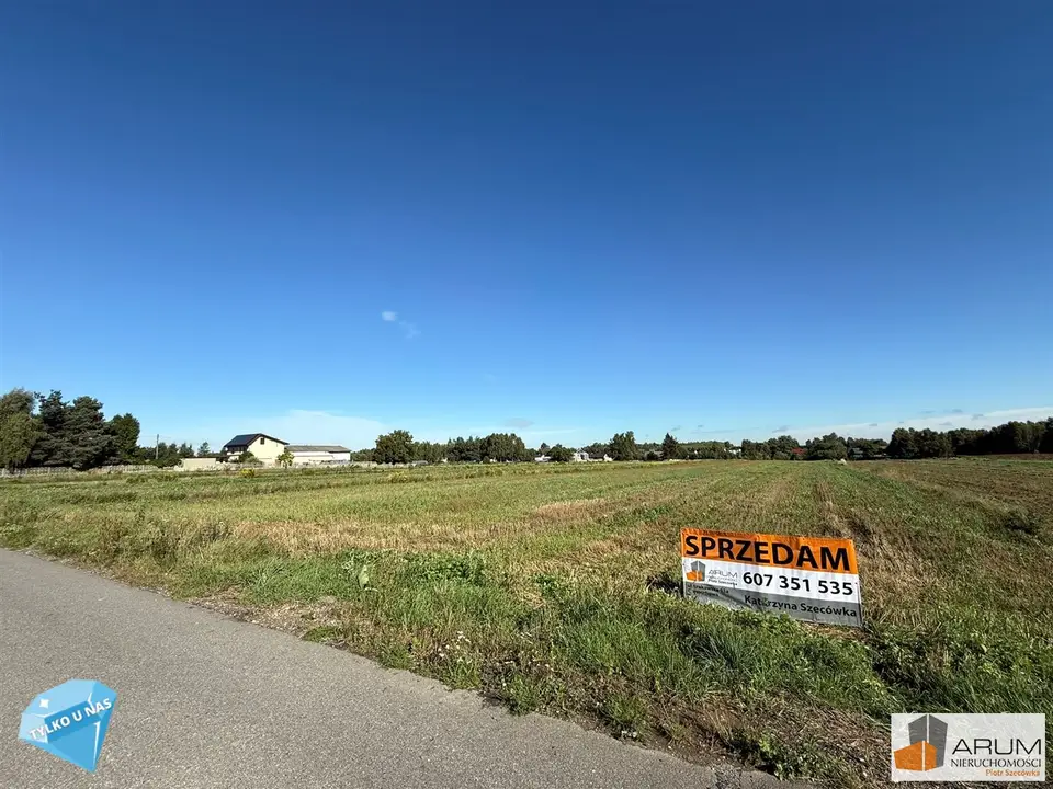 Działka budowlana i rolna 3 071 m², Lubojenka