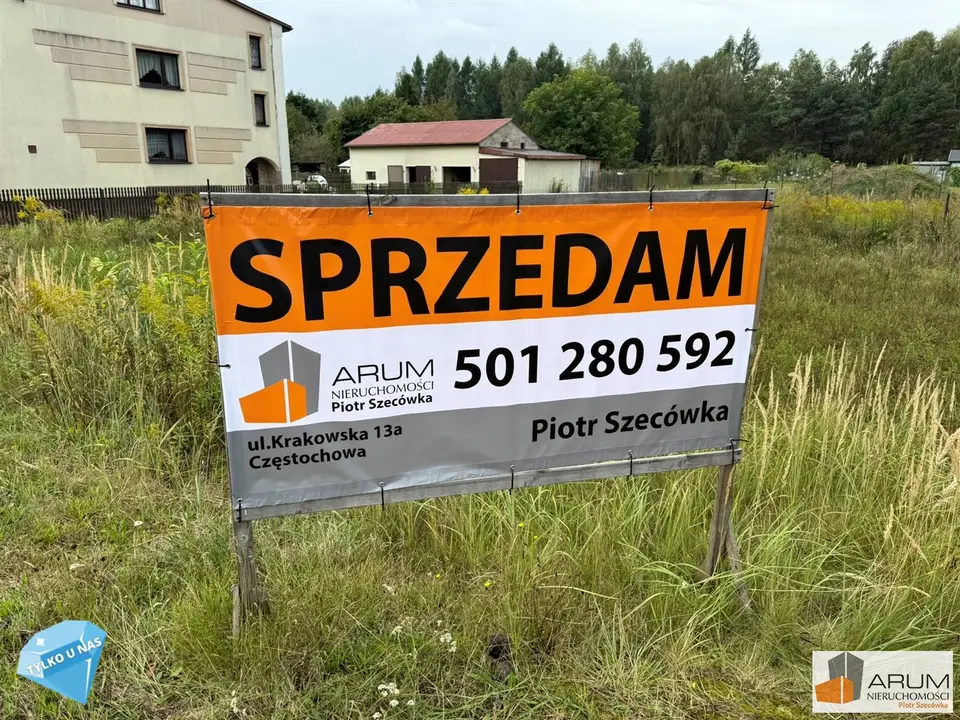 Działka budowlana 974 m², Kopalnia