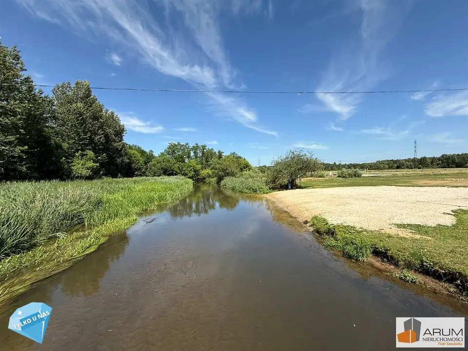 Działka budowlana i leśna 2 606 m², Kłobukowice