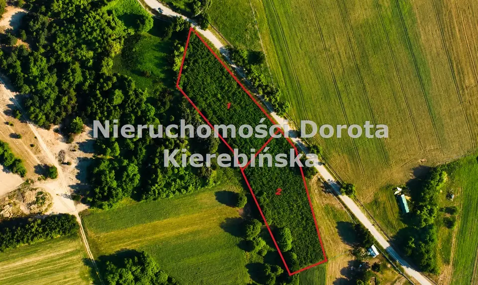Działka budowlana 3 650 m², Mysiakowiec