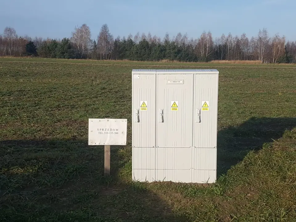 Działka budowlana 2 000 m², Kęszyn