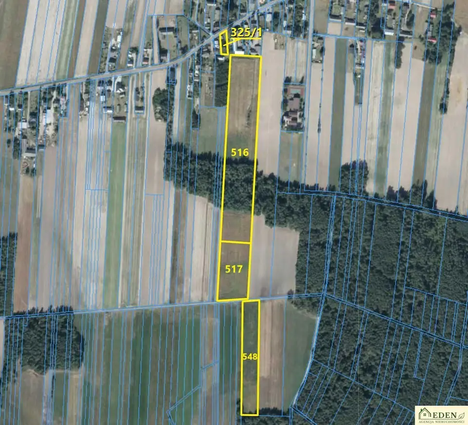 Działka budowlana i rolna 5,37 ha, Role