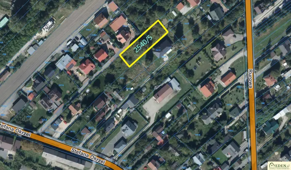 Działka budowlana 900 m², Łuków
