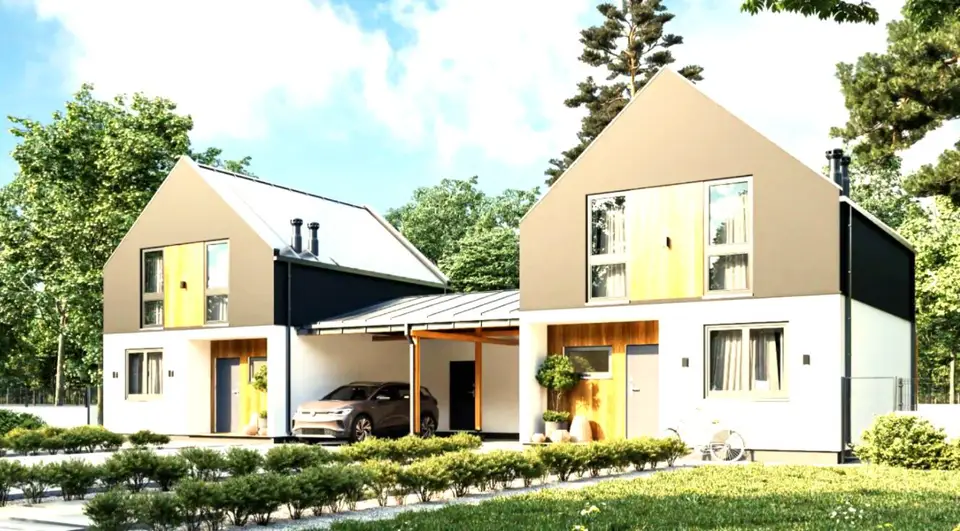 Działka budowlana 1 200 m², Żabia Wola