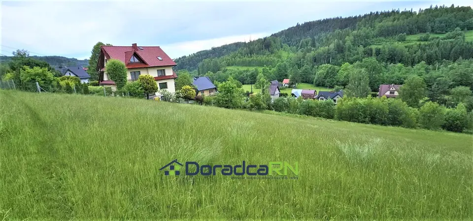 Działka rolna 2 289 m², Raba Wyżna