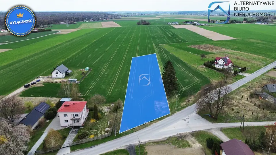 Działka inwestycyjna 4 164 m², Majdan Mętowski