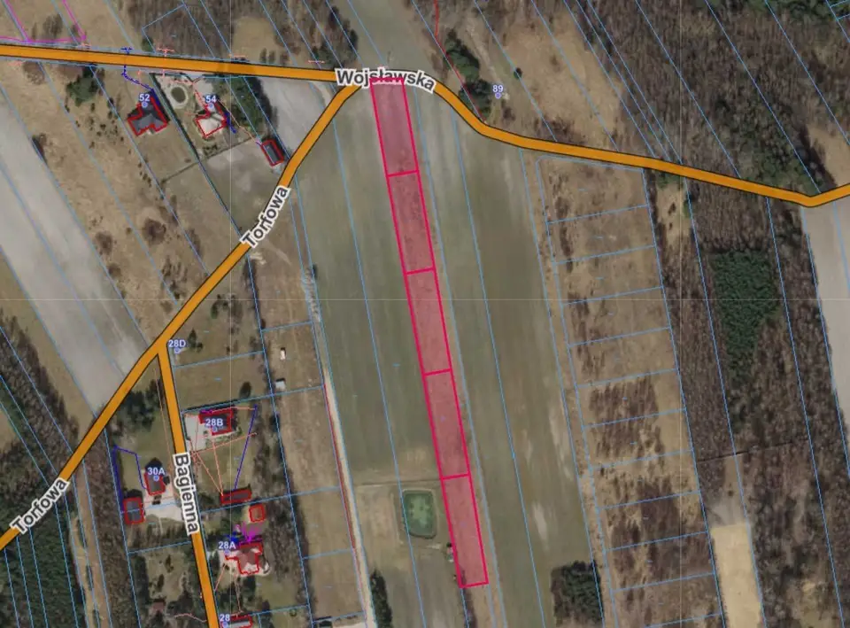 Działka budowlana 1 100 m², Sieradz