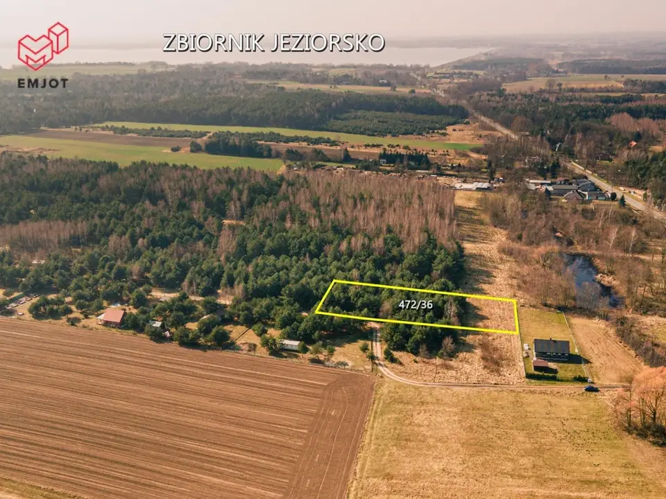 Działka budowlana 3 002 m², Księża Wólka