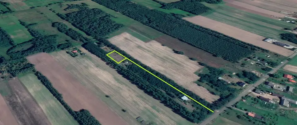 Działka budowlana 1 400 m², Rożdżały