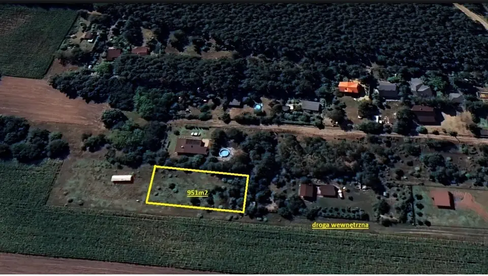 Działka budowlana i rekreacyjna 951 m², Pierzchnia Góra