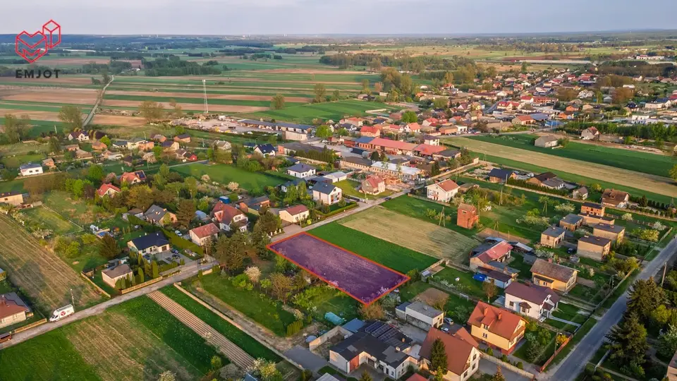 Działka budowlana i rekreacyjna 1 656 m², Sieradz
