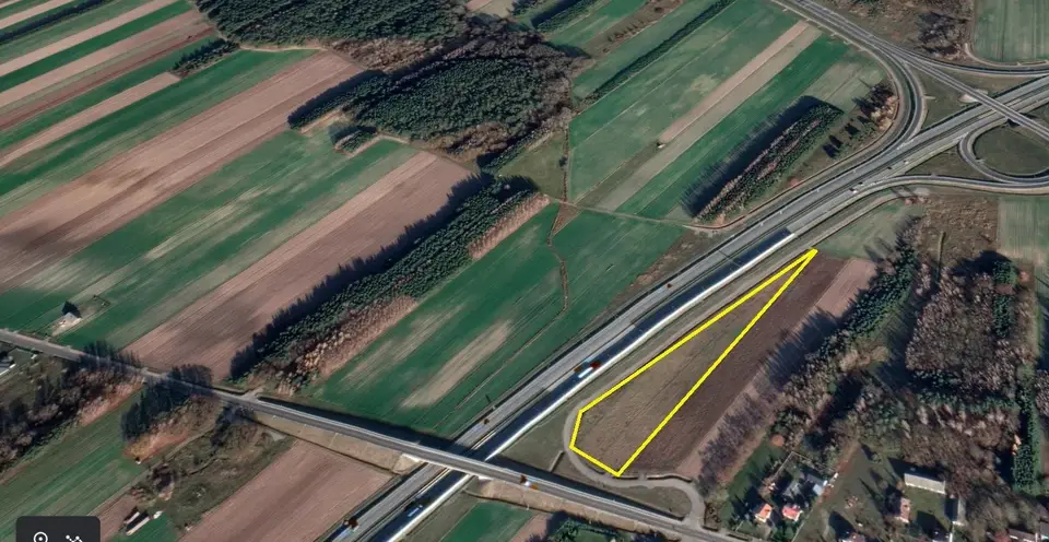 Działka inwestycyjna 1,13 ha, Sieradz