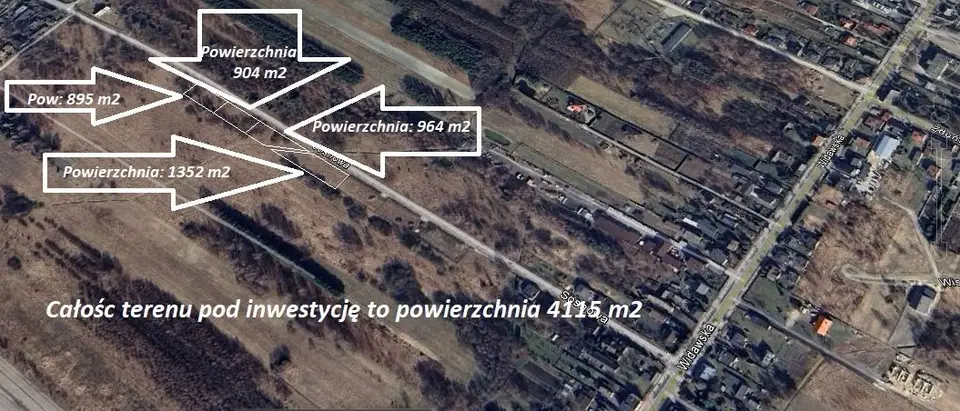 Działka budowlana 1 325 m², Zduńska Wola